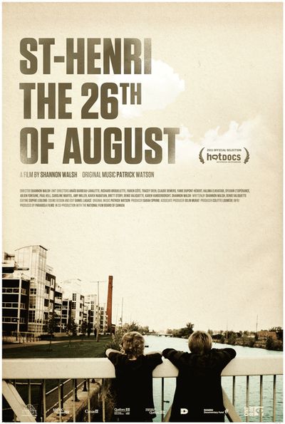St-Henri, the 26th of August poster