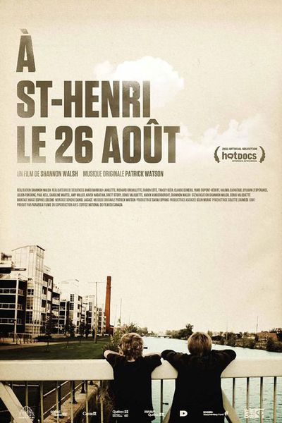 À St-Henri, le 26 août poster